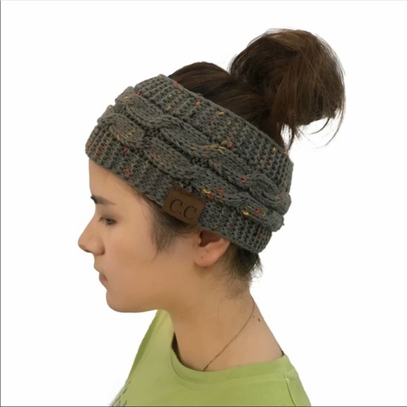 Knit ear warmer head bands in 4 different colors - Picture 4 of 7